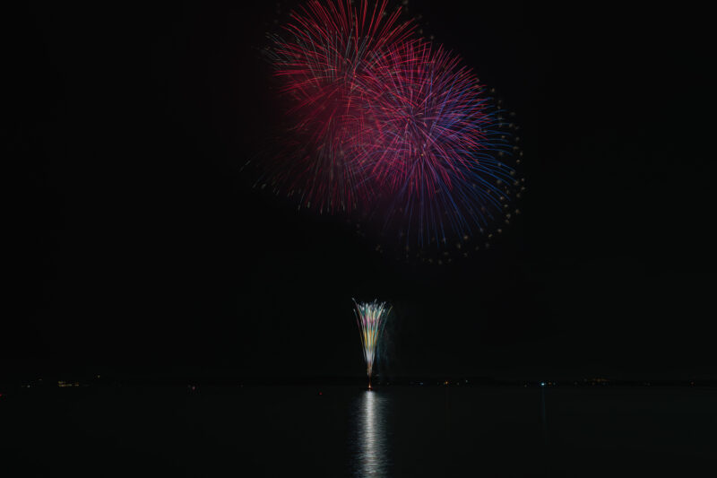 湖西湖上花火大会(静岡県湖西市)