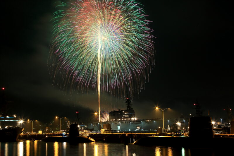 呉海上花火大会(広島県呉市)