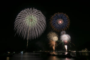 黒船祭海上花火大会(静岡県下田市)