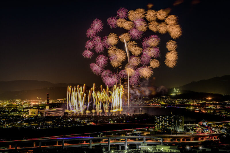 京都芸術花火(京都府京都市伏見区)