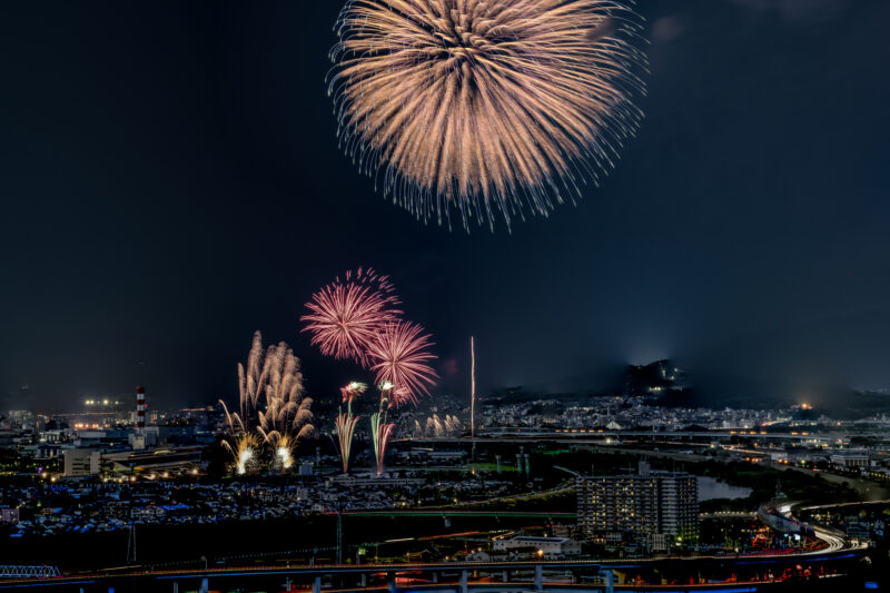 京都芸術花火(京都府京都市伏見区)