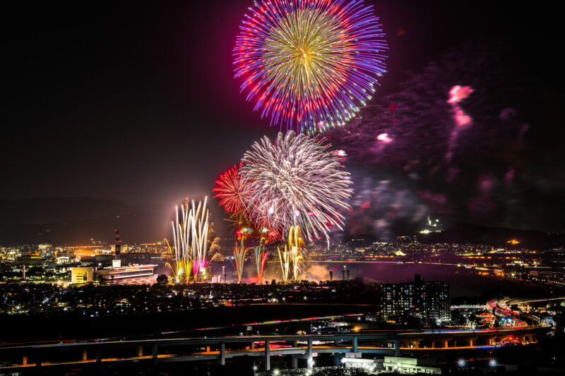 京都芸術花火(京都府京都市伏見区)