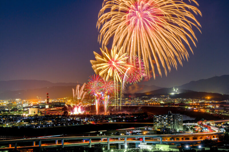 京都芸術花火(京都府京都市伏見区)