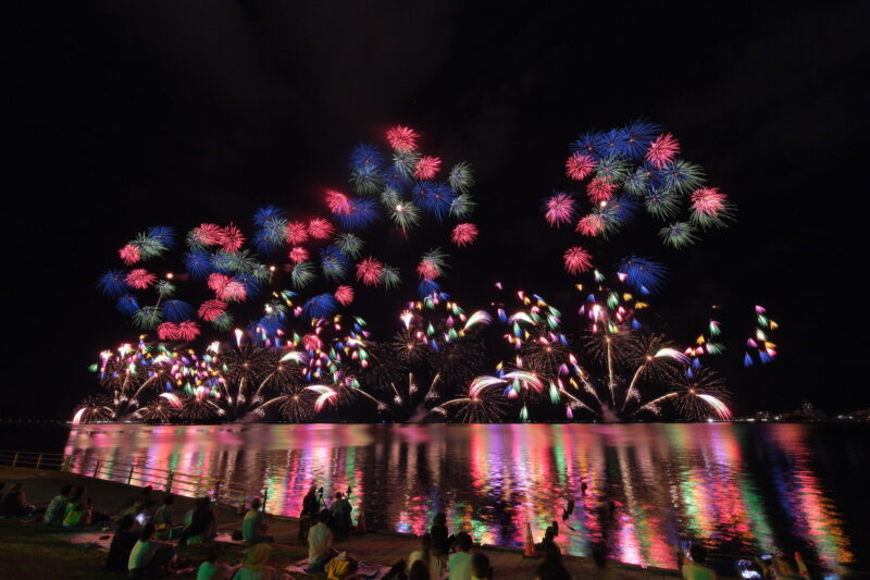 松江水郷祭湖上花火大会(島根県松江市)