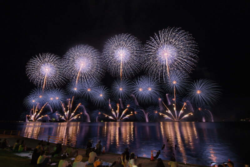 松江水郷祭湖上花火大会(島根県松江市)