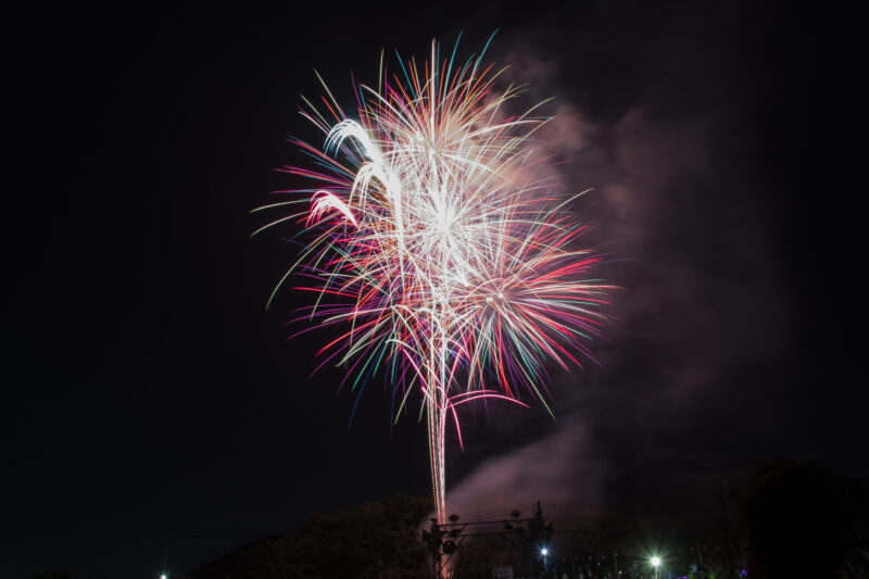 まつりみなみ花火打ち上げ(福岡県北九州市小倉南区)