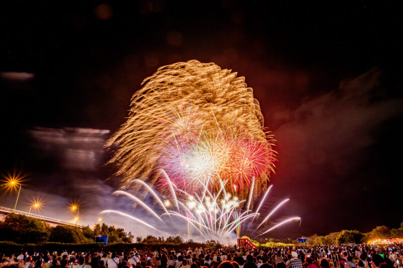 盛岡花火の祭典(岩手県盛岡市)