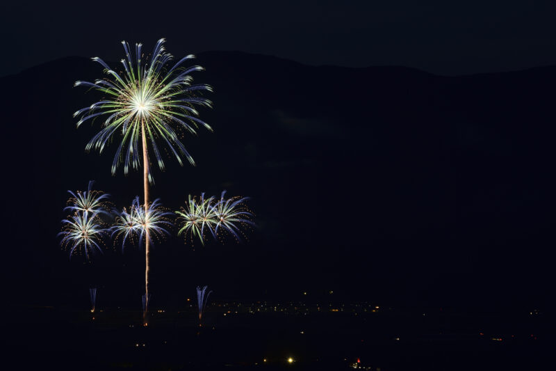 富士山花火VSスピードウェイ(静岡県小山町)