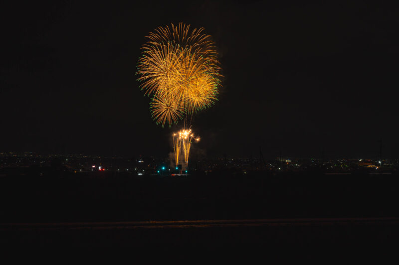 夏祭り山形じゃんずら花火大会(長野県山形村)
