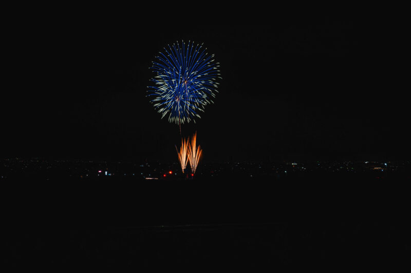 夏祭り山形じゃんずら花火大会(長野県山形村)