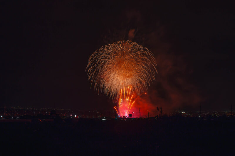 夏祭り山形じゃんずら花火大会(長野県山形村)