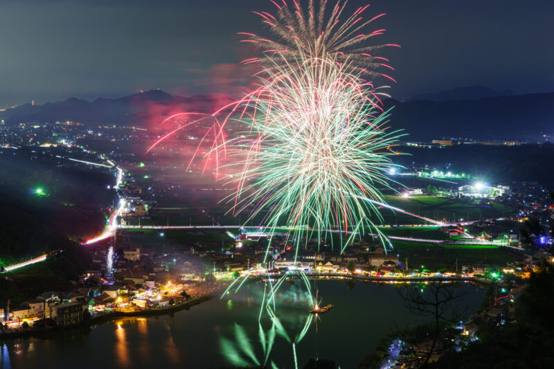 おがせ池夏まつり花火大会(岐阜県各務原市)