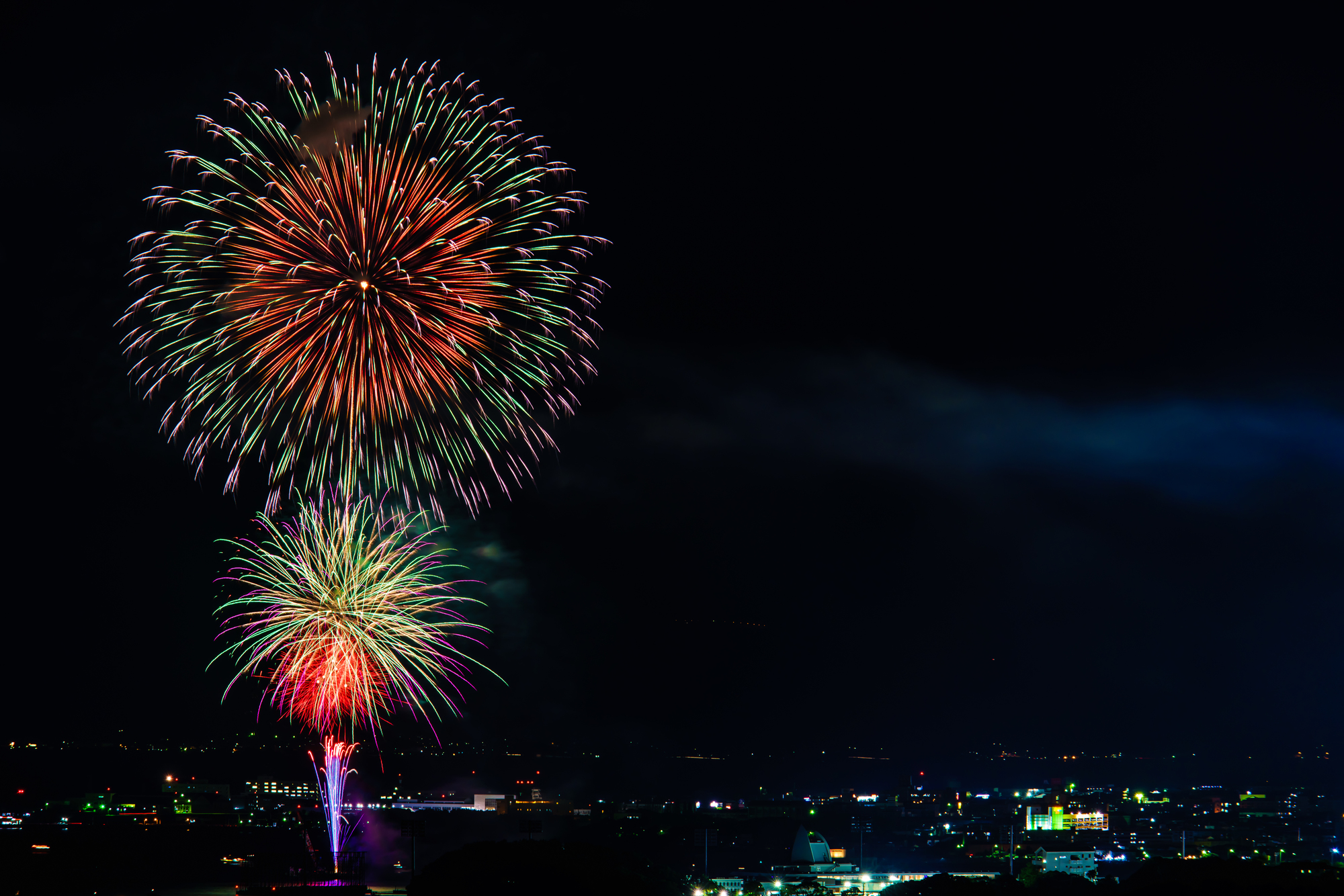 おおむら夏越花火大会(長崎県大村市)