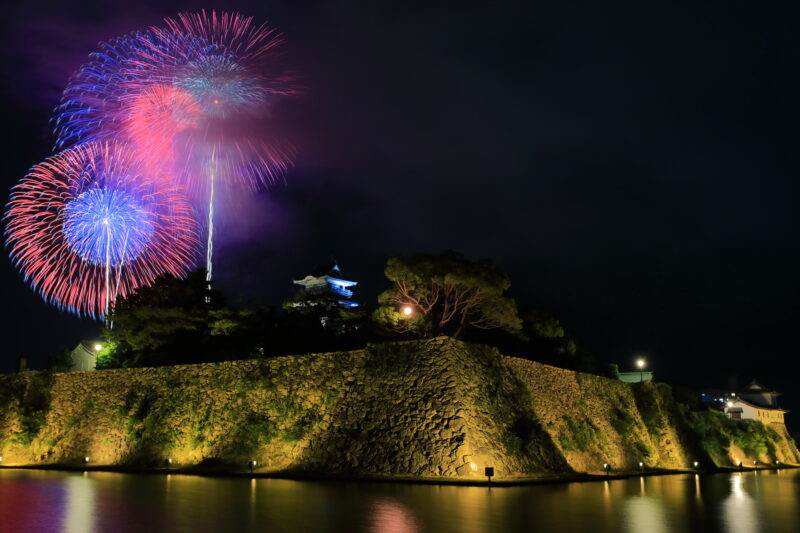 今治市民のまつりおんまく花火(愛媛県今治市)