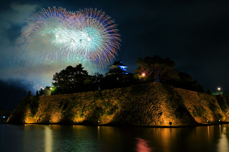 今治市民のまつりおんまく花火(愛媛県今治市)