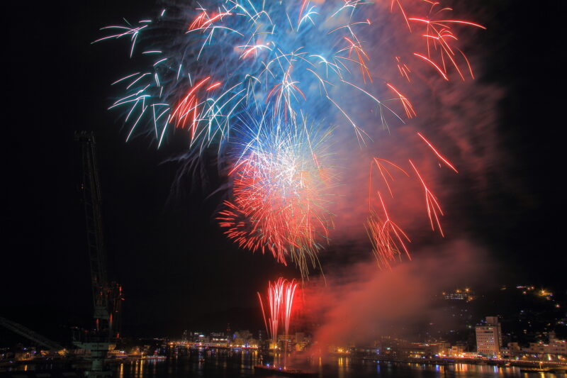 おのみち住吉花火まつり(広島県尾道市)