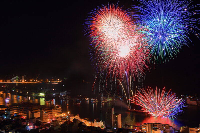 おのみち住吉花火まつり(広島県尾道市)