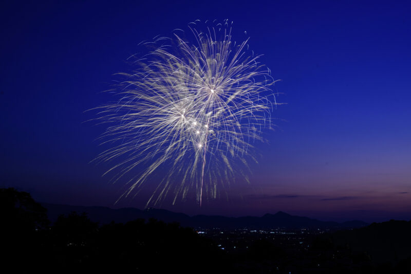おんぱら祭奉納花火大会(奈良県桜井市)