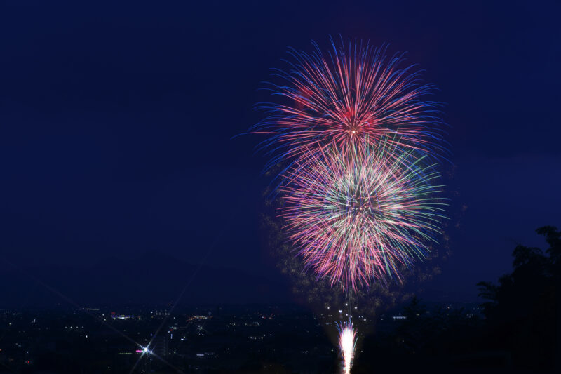 おんぱら祭奉納花火大会(奈良県桜井市)