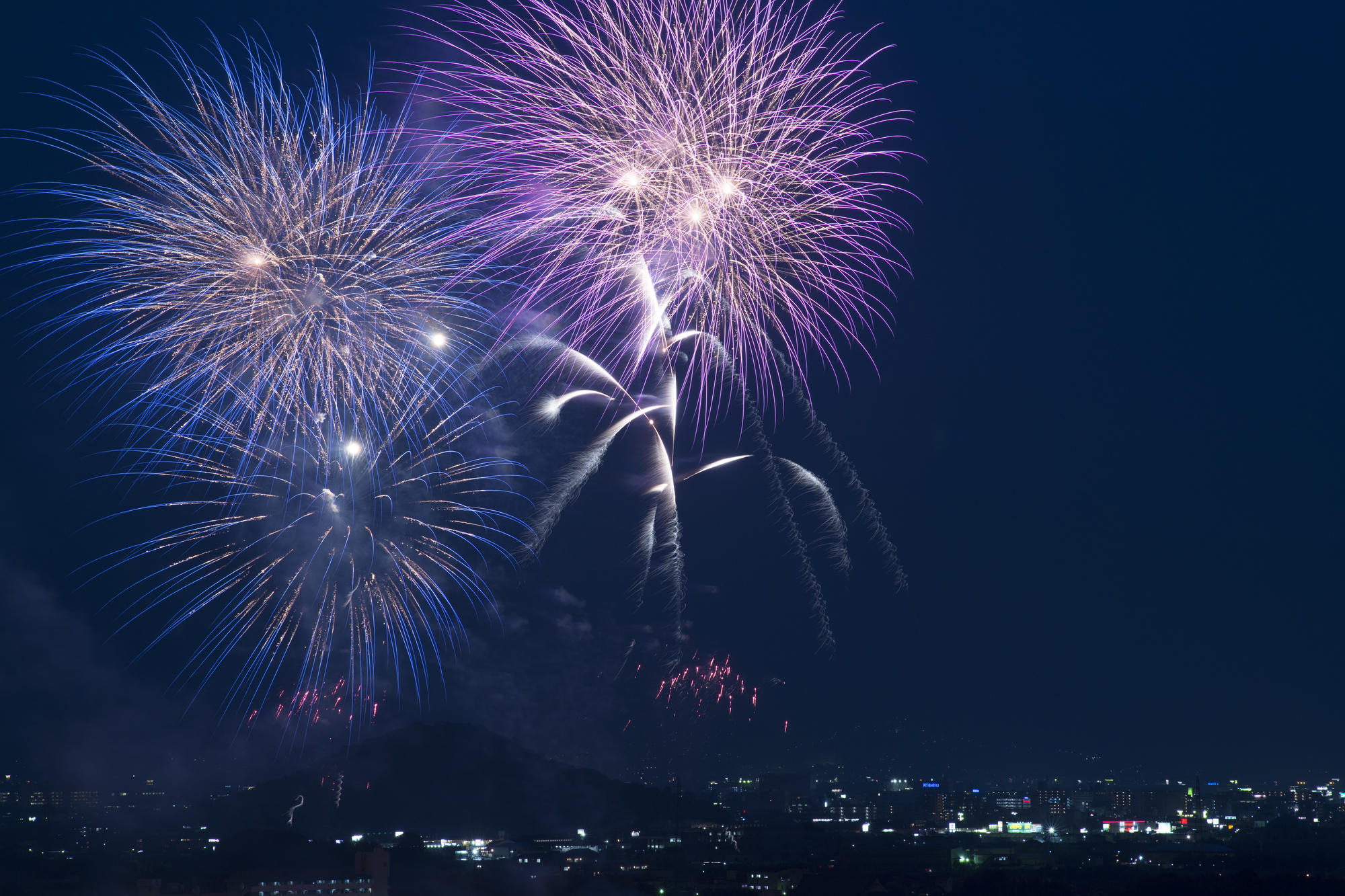 おんぱら祭奉納花火大会(奈良県桜井市)