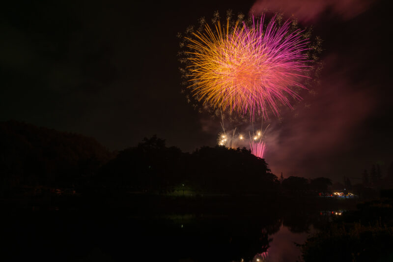 小坂田公園納涼花火大会(長野県塩尻市)