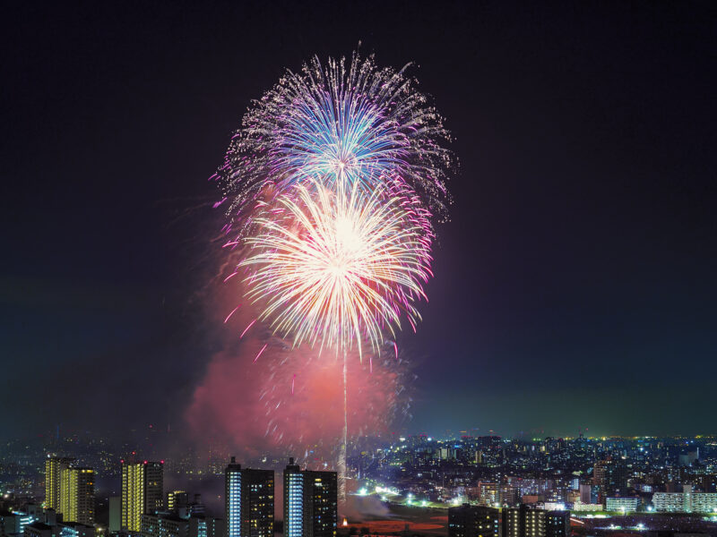 平和のつどい平和祈念花火(東京都大田区)