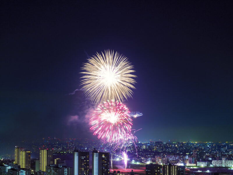 平和のつどい平和祈念花火(東京都大田区)