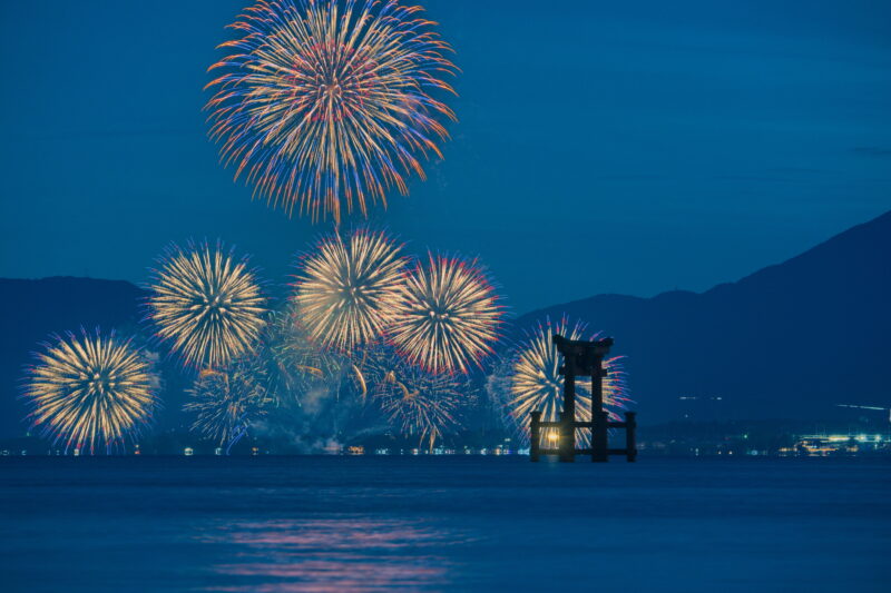 大津志賀花火大会(滋賀県大津市)