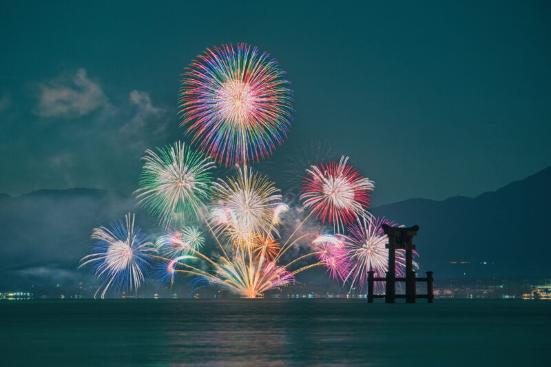 大津志賀花火大会(滋賀県大津市)