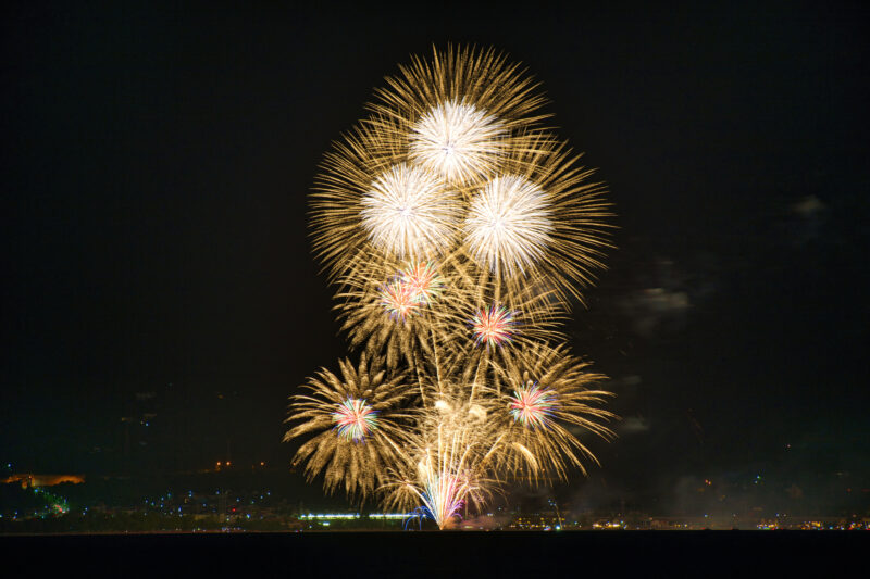 大津志賀花火大会(滋賀県大津市)