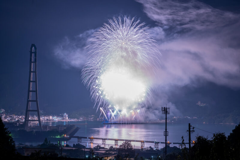 おわせ港まつり花火大会(三重県尾鷲市)