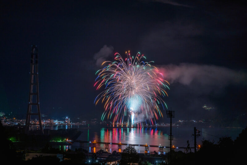 おわせ港まつり花火大会(三重県尾鷲市)