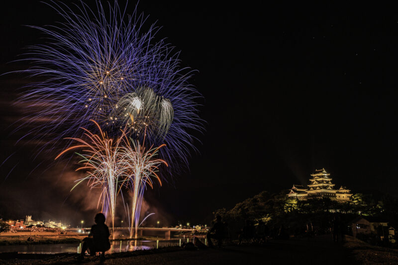 大洲川まつり花火大会(愛媛県大洲市)