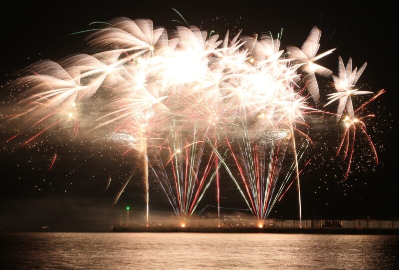 久里浜ペリー祭花火大会(神奈川県横須賀市)