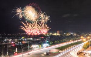 琉球海炎祭(沖縄県宜野湾市)