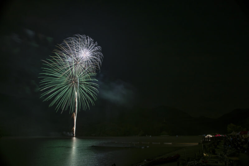 さがみ湖湖上祭花火大会(神奈川県相模原市緑区)