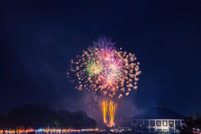 さいたま市花火大会岩槻文化公園会場(埼玉県さいたま市緑区)