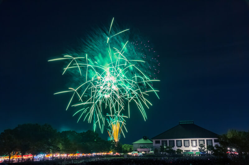さいたま市花火大会岩槻文化公園会場(埼玉県さいたま市緑区)