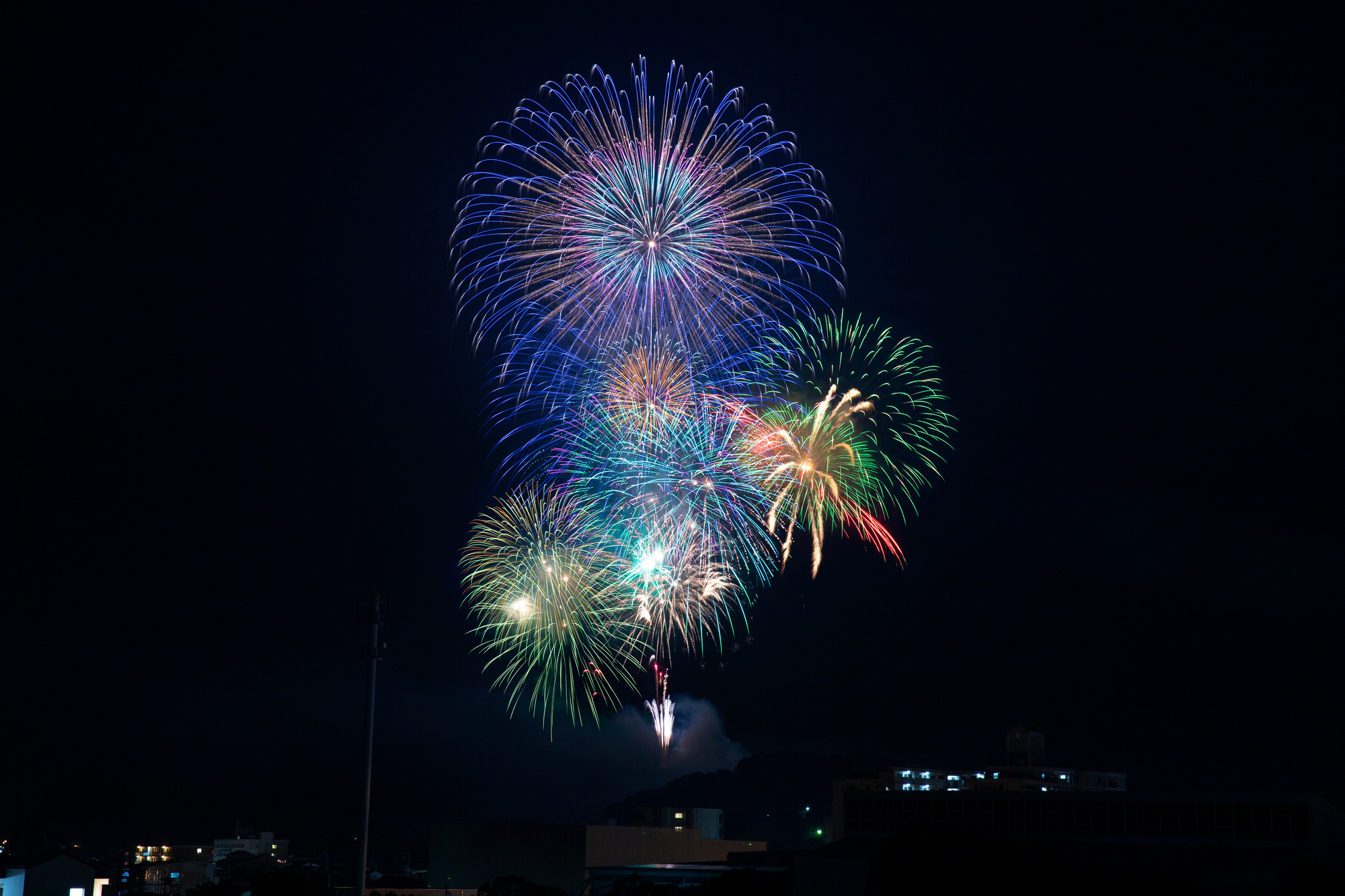 篠栗祇園夏まつり納涼花火大会(福岡県篠栗町)