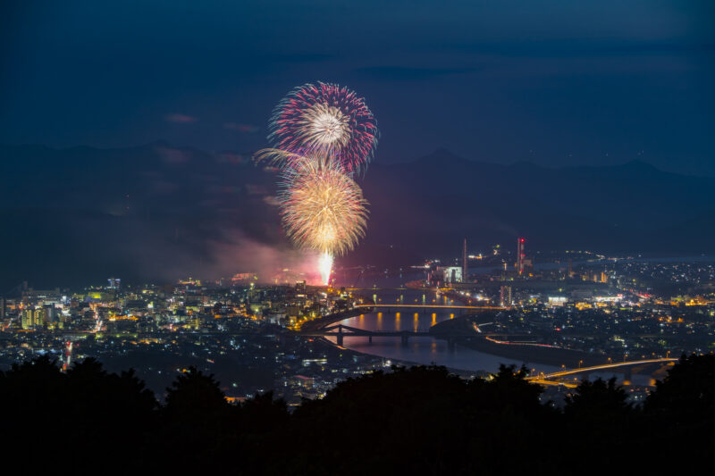 川内川花火大会(鹿児島県薩摩川内市)