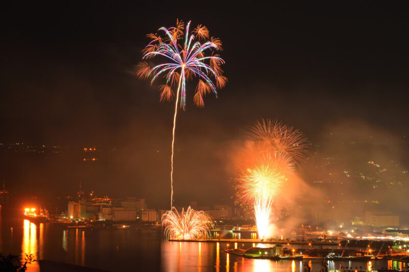 志布志みなとまつり花火大会(鹿児島県志布志市)