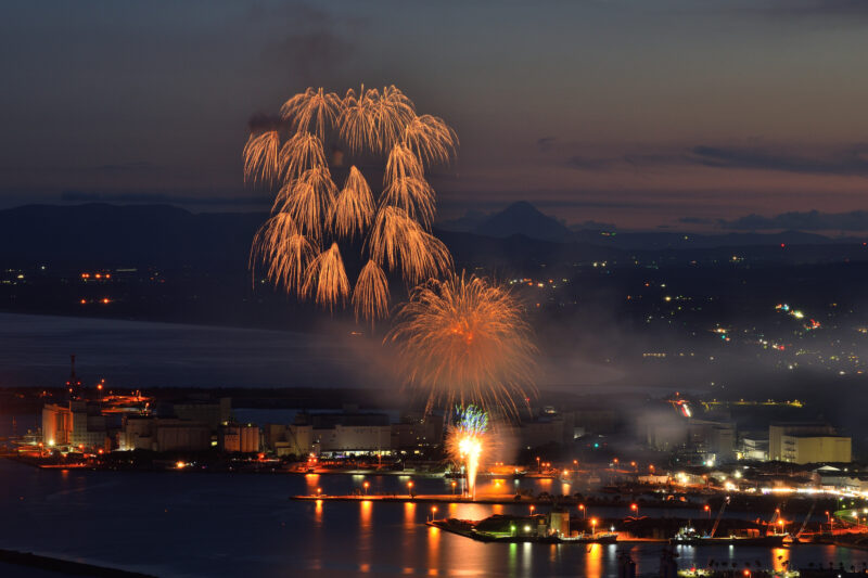 志布志みなとまつり花火大会(鹿児島県志布志市)