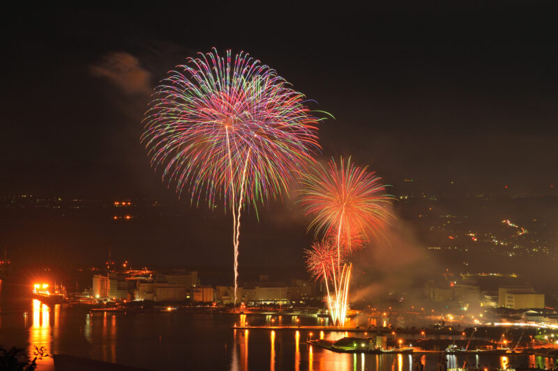 志布志みなとまつり花火大会(鹿児島県志布志市)