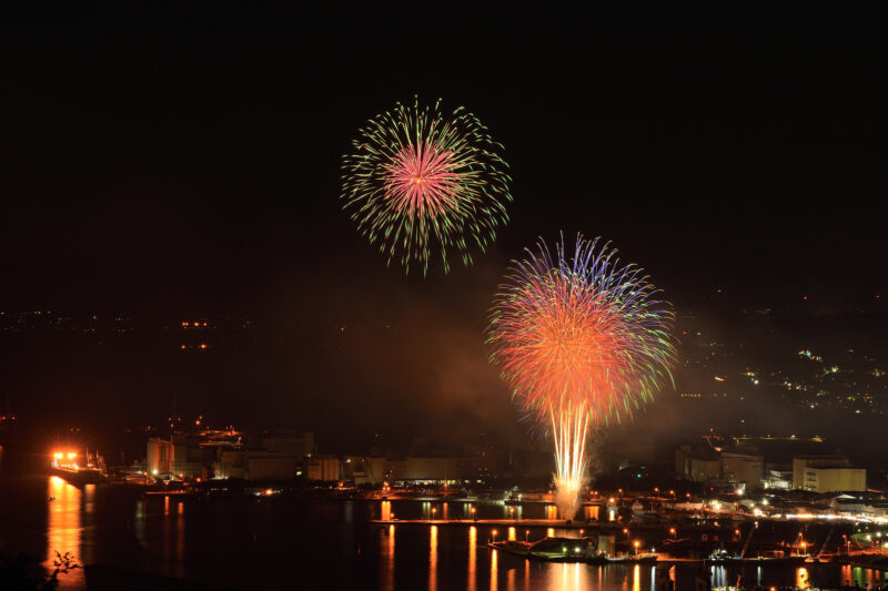 志布志みなとまつり花火大会(鹿児島県志布志市)