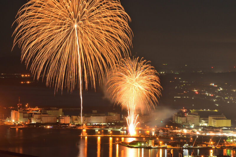 志布志みなとまつり花火大会(鹿児島県志布志市)