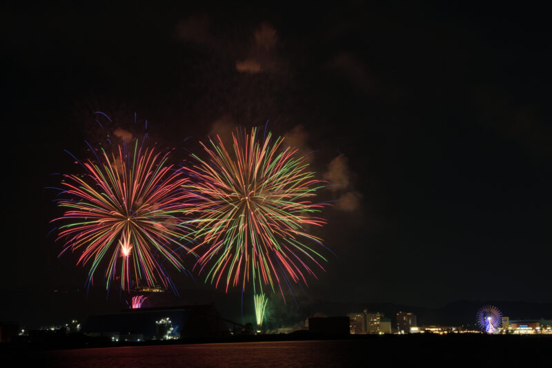 清水みなと祭り海上花火大会(静岡県静岡市清水区)