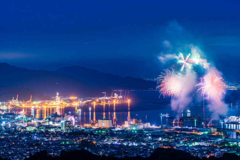 清水みなと祭り海上花火大会(静岡県静岡市清水区)