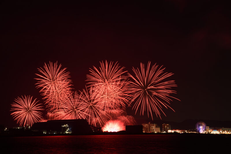 清水みなと祭り海上花火大会(静岡県静岡市清水区)