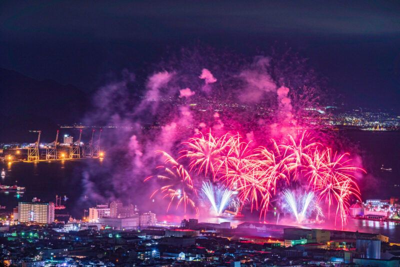 清水みなと祭り海上花火大会(静岡県静岡市清水区)