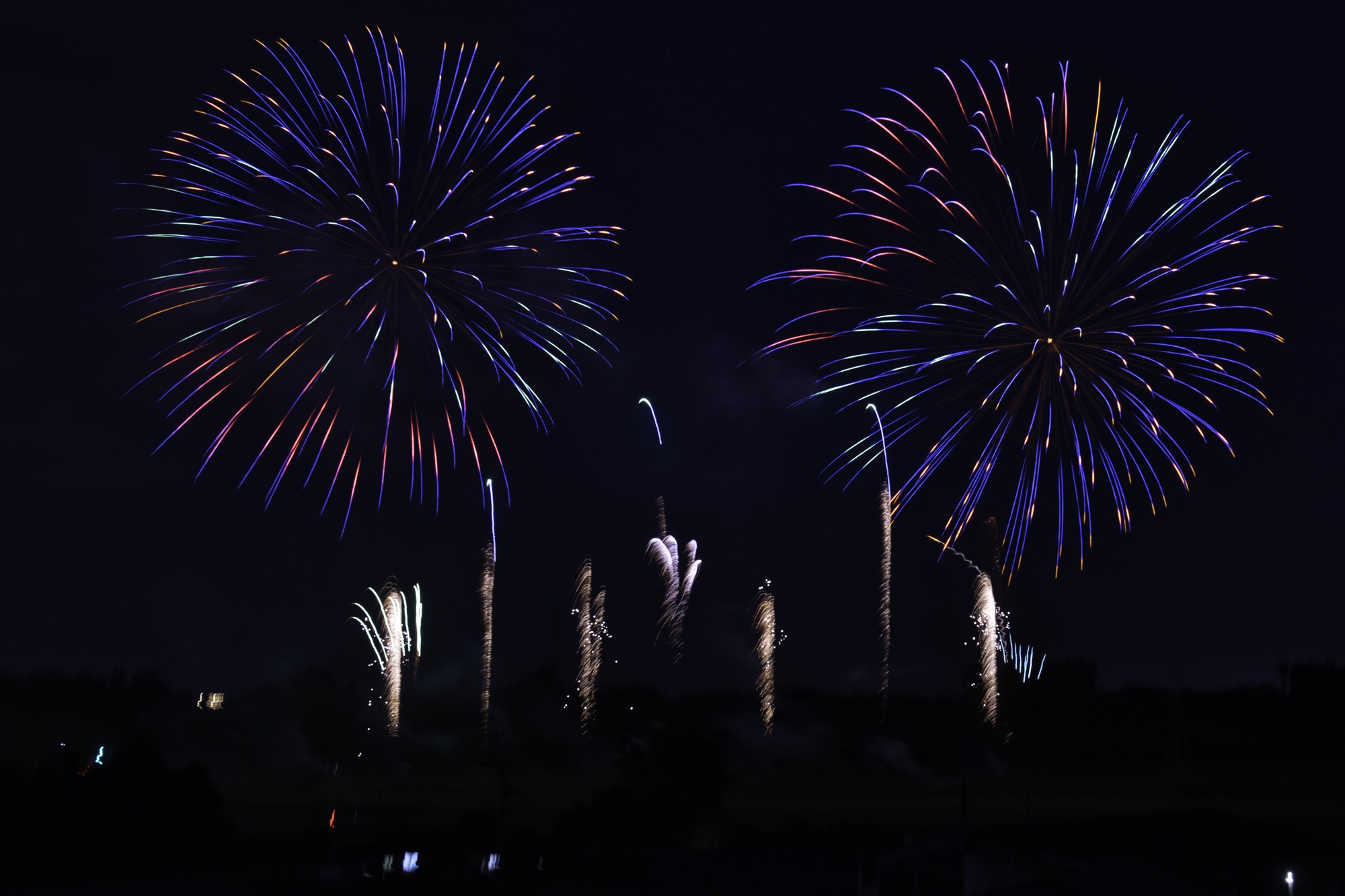 荘内メッセージ花火(宮崎県都城市)